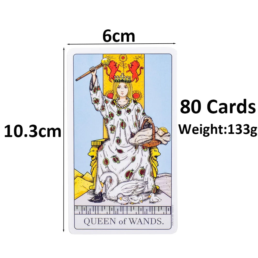 🎨 Shuffle Tarot Collection B – Shuffled World of RWS Tarot Deck | 80-Card Creative Storytelling Edition | Compact 10.3x6 cm | Innovative Tarot Experience