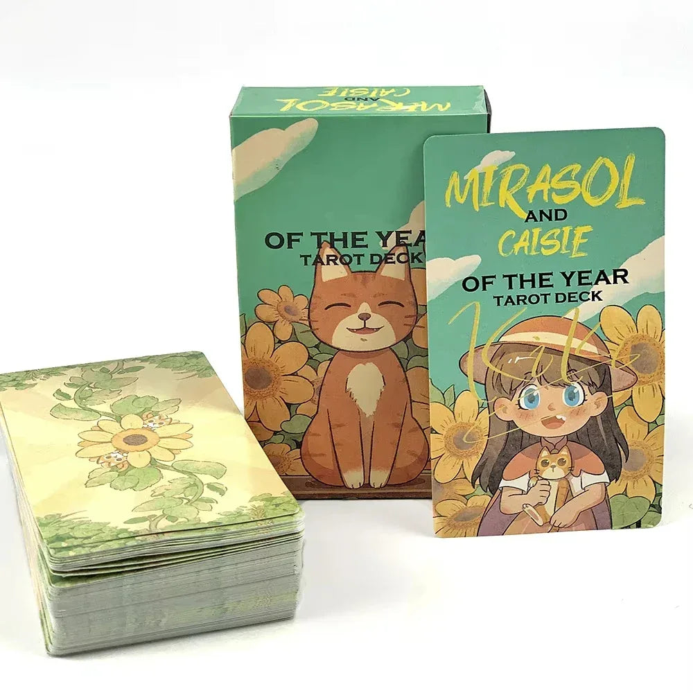 Of The Year Tarot Deck - Adorable Cartoon Character Cards for Fun Tarot Deck Party Games