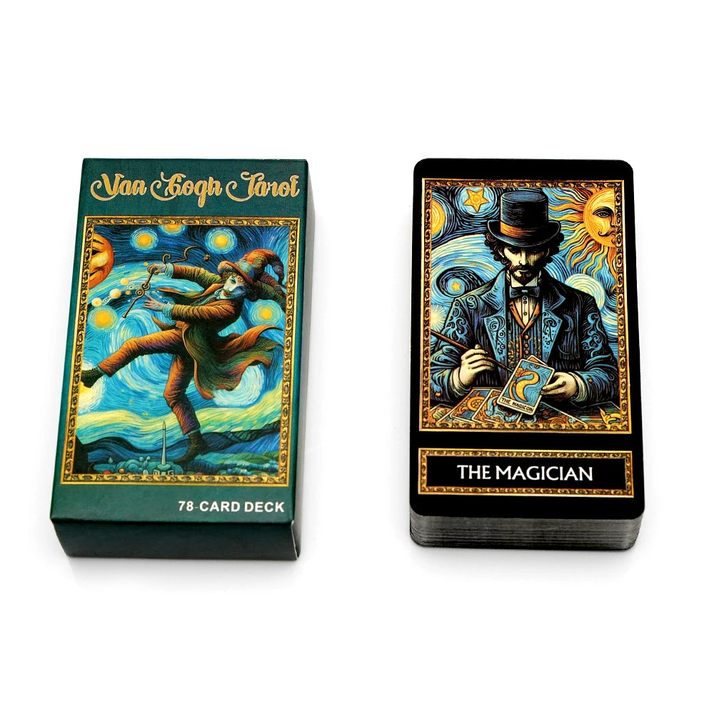 Tarot Cards A 78 Deck Oracle Divination Edition Borad Playing Games Portable Fortune Telling Board Games Tabletop Tarot Game Toy