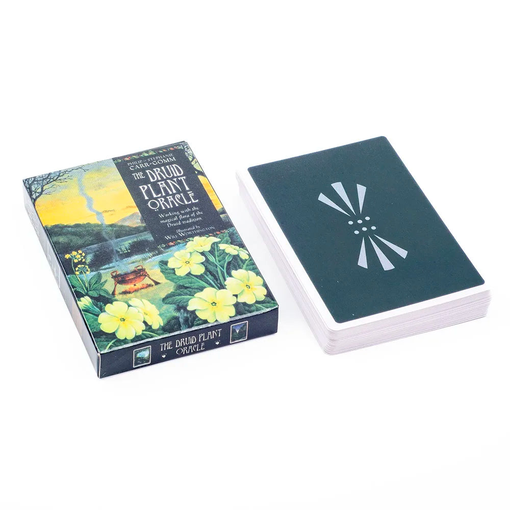 The Druid Plant Oracle – 39-Card Deck Featuring Magical Flora of The Druid Tradition with Guidebook for Divination & Board Games