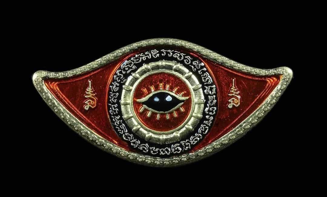 👁️ Eyes of Lord Shiva (Phra Isuan) First Edition Amulet 2020 | Blessed by Ajarn Plien | Wat Khao Or Temple, Phatthalung Red