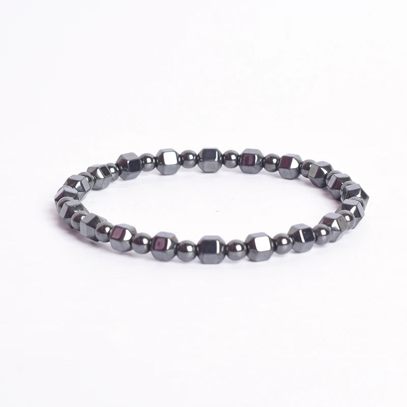 ✨ Bohemian Therapeutic Magnetic Hematite Bracelet – Homme Body Slimming & Weight Loss Health Care Jewelry – Couple Bangle Gift for Women 14