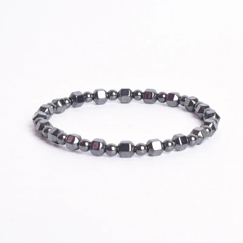 ✨ Bohemian Therapeutic Magnetic Hematite Bracelet – Homme Body Slimming & Weight Loss Health Care Jewelry – Couple Bangle Gift for Women 14