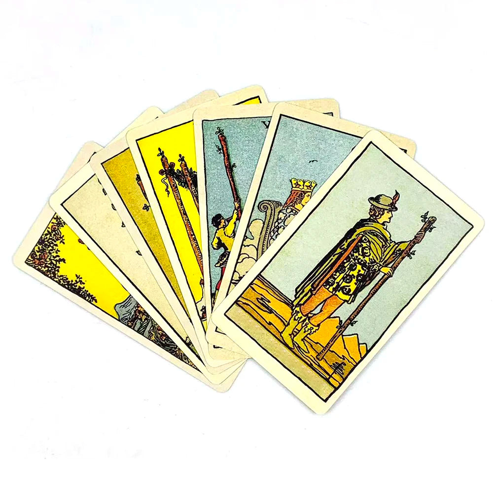 ✨ Tarot Cards Deck 78Pcs for Easy Beginners – Creative Small Gift for Fate, Fortune Telling & Divination Party Board Game