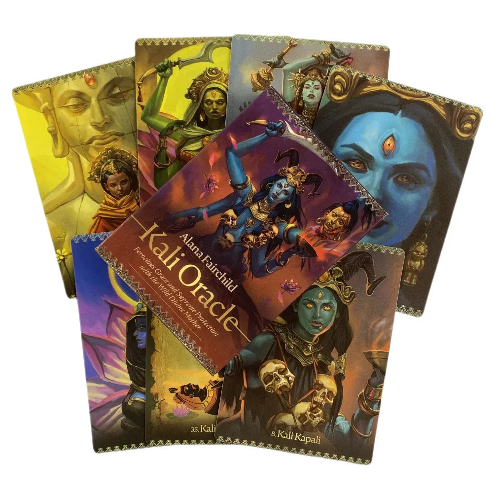 🔥Kali Oracle Cards | Funny Family Holiday Party Oracle Deck & Playing Cards – English Board Game Tarot Cards