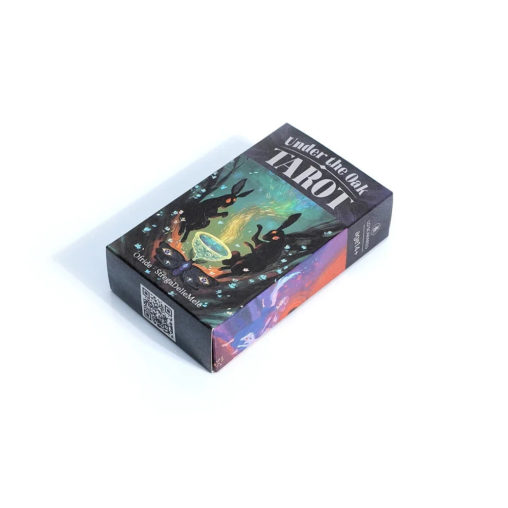 🌳 Under The Oak Tarot Deck – 79 Cards | English Multilingual Edition | Unique Narrative Divination & Board Game