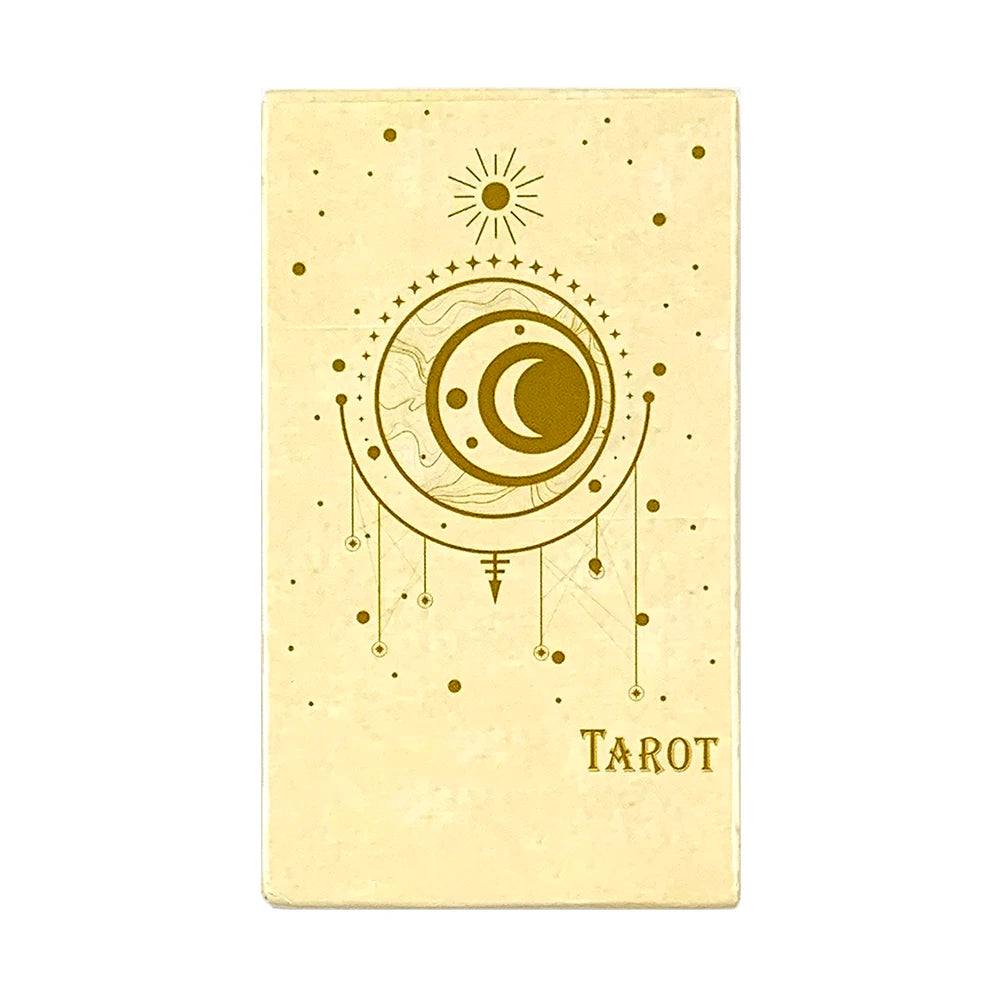 ✨ Tarot Cards Deck 78Pcs for Easy Beginners – Creative Small Gift for Fate, Fortune Telling & Divination Party Board Game