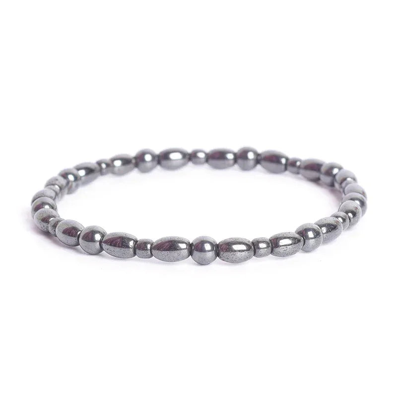 ✨ Bohemian Therapeutic Magnetic Hematite Bracelet – Homme Body Slimming & Weight Loss Health Care Jewelry – Couple Bangle Gift for Women 11