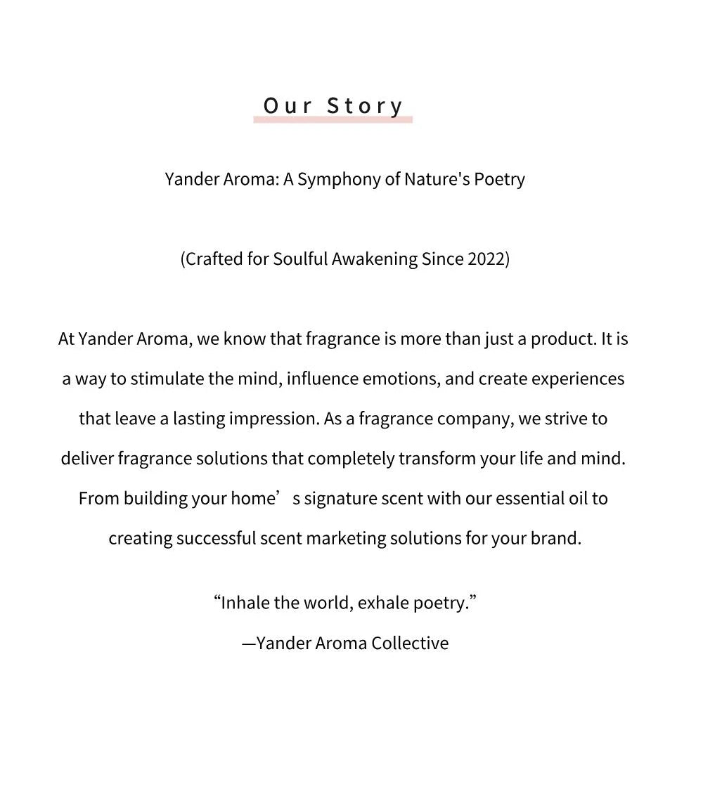 🌿 YANDER 100ml Sandalwood Essential Oil – Aromatic Woody Fragrance, Original Amber Leather No.33 Unisex Eau De Parfum Santal﻿