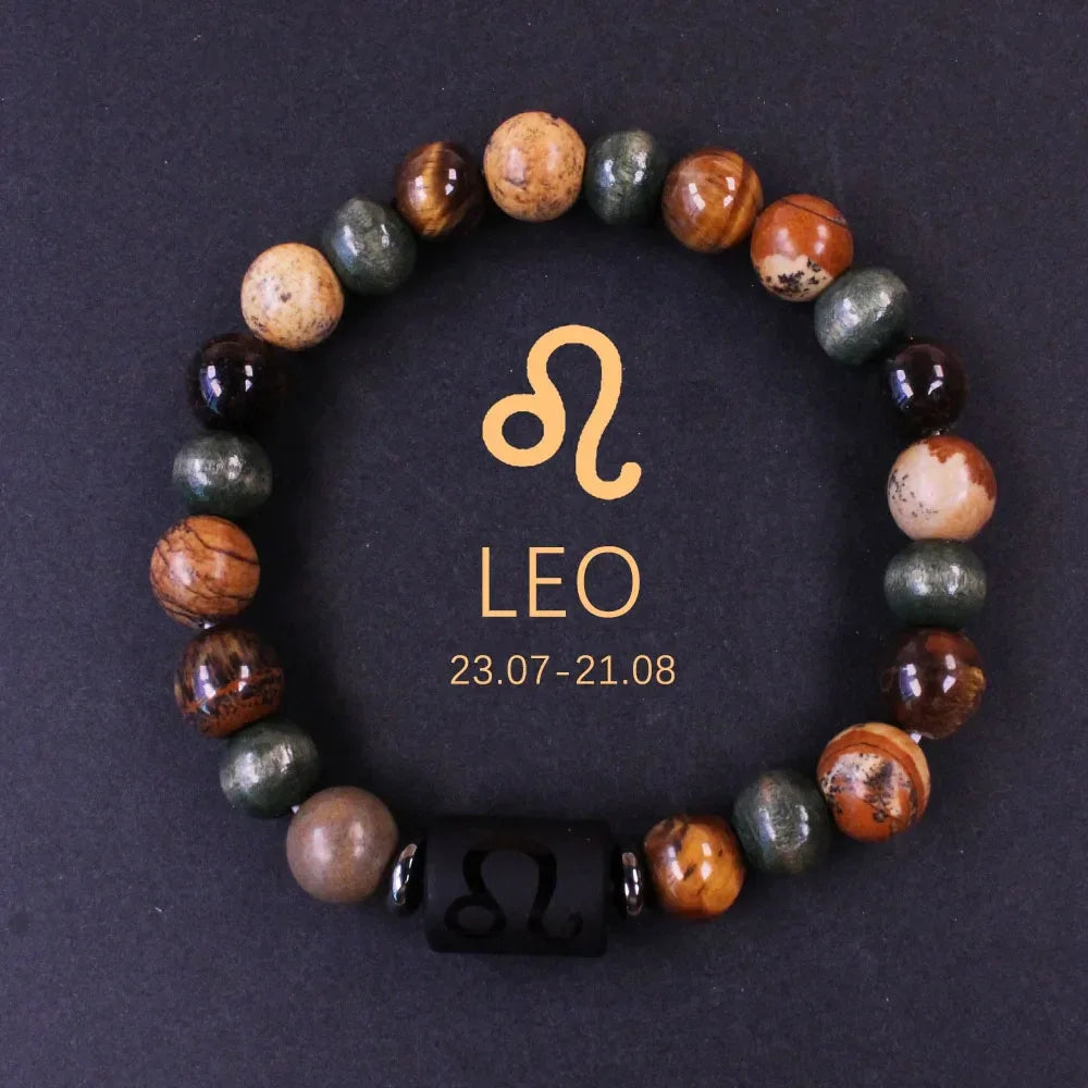 ✨ Boho Natural Stone Tiger’s Eye Bracelet – Unisex Jewelry for Women & Men – Unique Birthday & Christmas Gift for Boyfriend