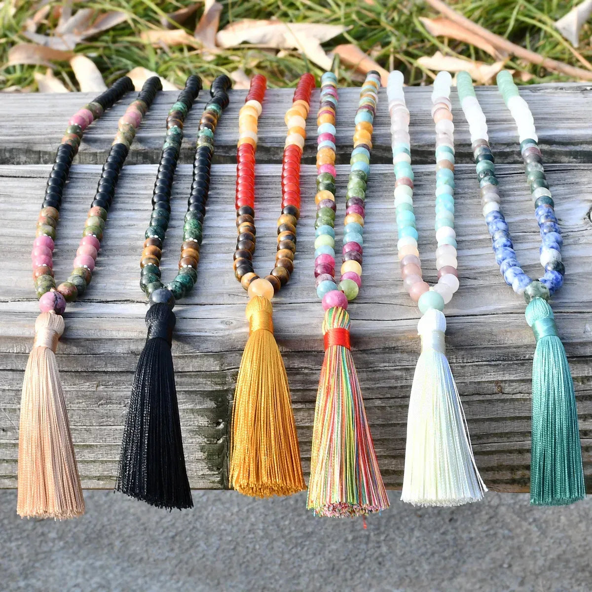 📿 The "Zen Guardian" 108 Mala: Black Agate & Tiger Eye Traditional Chinese Prayer Necklace