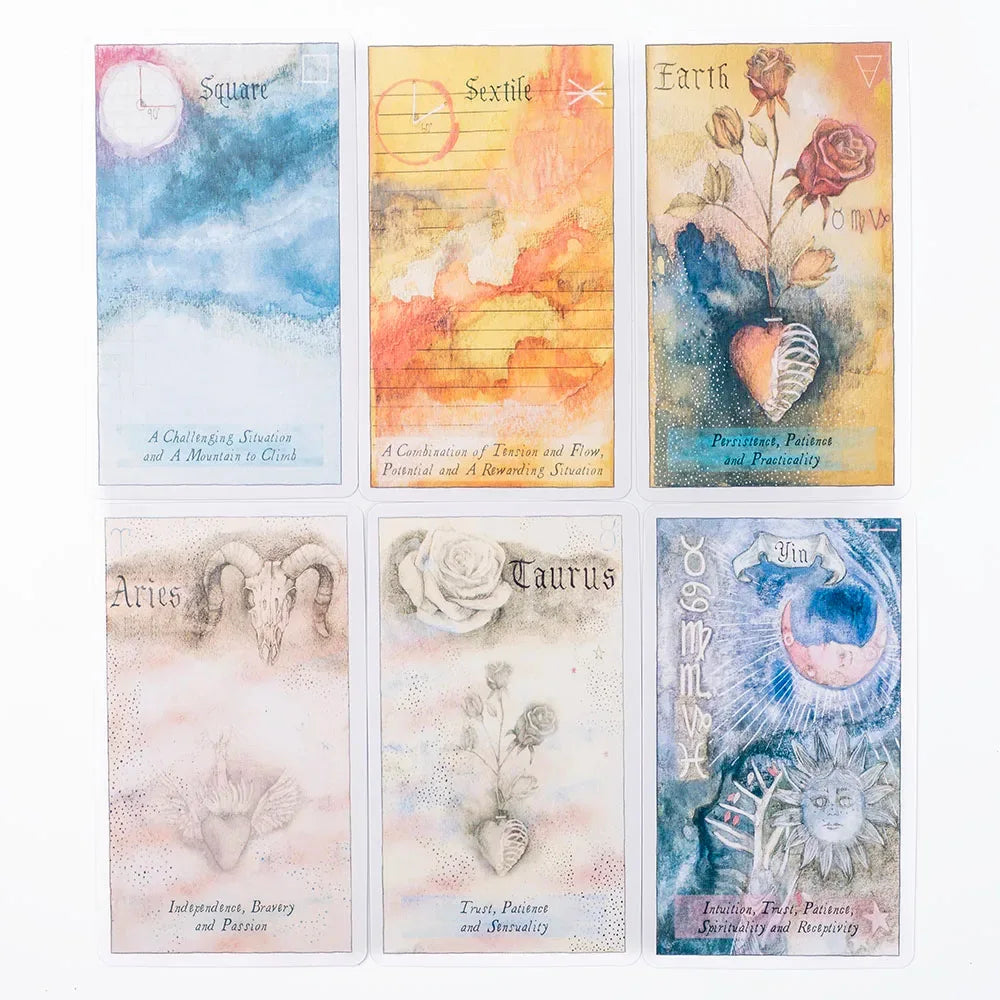 🎴Heavenly Body Oracle Deck – Unique 51-Card Table Deck for Spiritual Guidance, Learning, and Family Entertainment