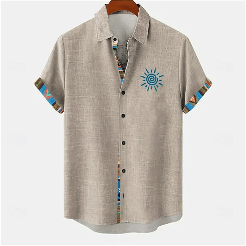 ✨ The Ultra-Vibrant 3D Graphic Social Hawaiian Shirt: Premium Quick-Dry Men's Casual Short Sleeve Top with Hyper-Realistic Print Patterns and Inclusive Family Sizing (Kids to Adult 5XL)