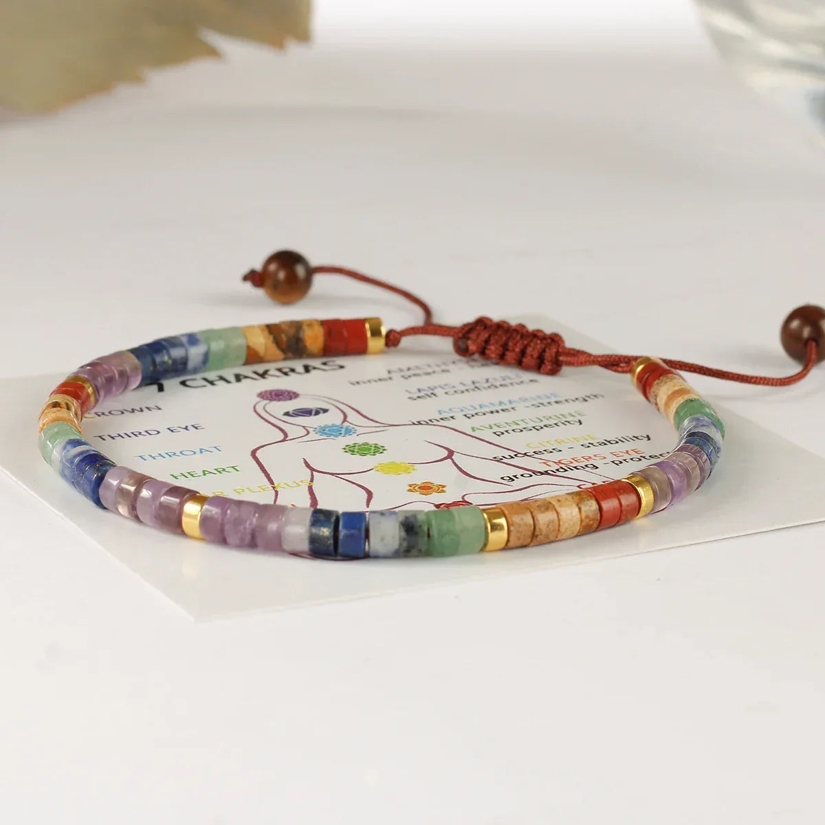 💜 Natural Amethyst 7 Chakra Healing Bracelet: Anxiety Relief Crystal & Yoga Meditation Stone Bangle – Spiritual Purple Gift for Women