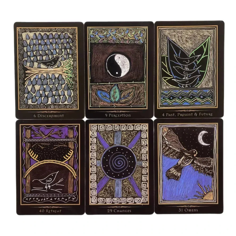 Shamanic Healing Oracle Cards – 44-Card Deck with 120-Page Guidebook for Spiritual Guidance, Divination & Personal Healing