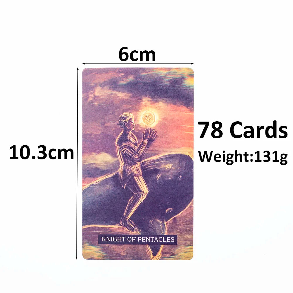 🃏 Wishes From The Whales Tarot Deck – 78-Card Deck Immersing You in a Fascinating Realm of Oceanic Spirits and Sea Creatures
