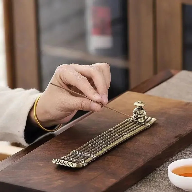 🚣‍♂️ Japanese Style Incense Holder – Old Men Fishing Boat Design | Aromatherapy Stick Burner & Zen Home Decor Ornament | Free Shipping