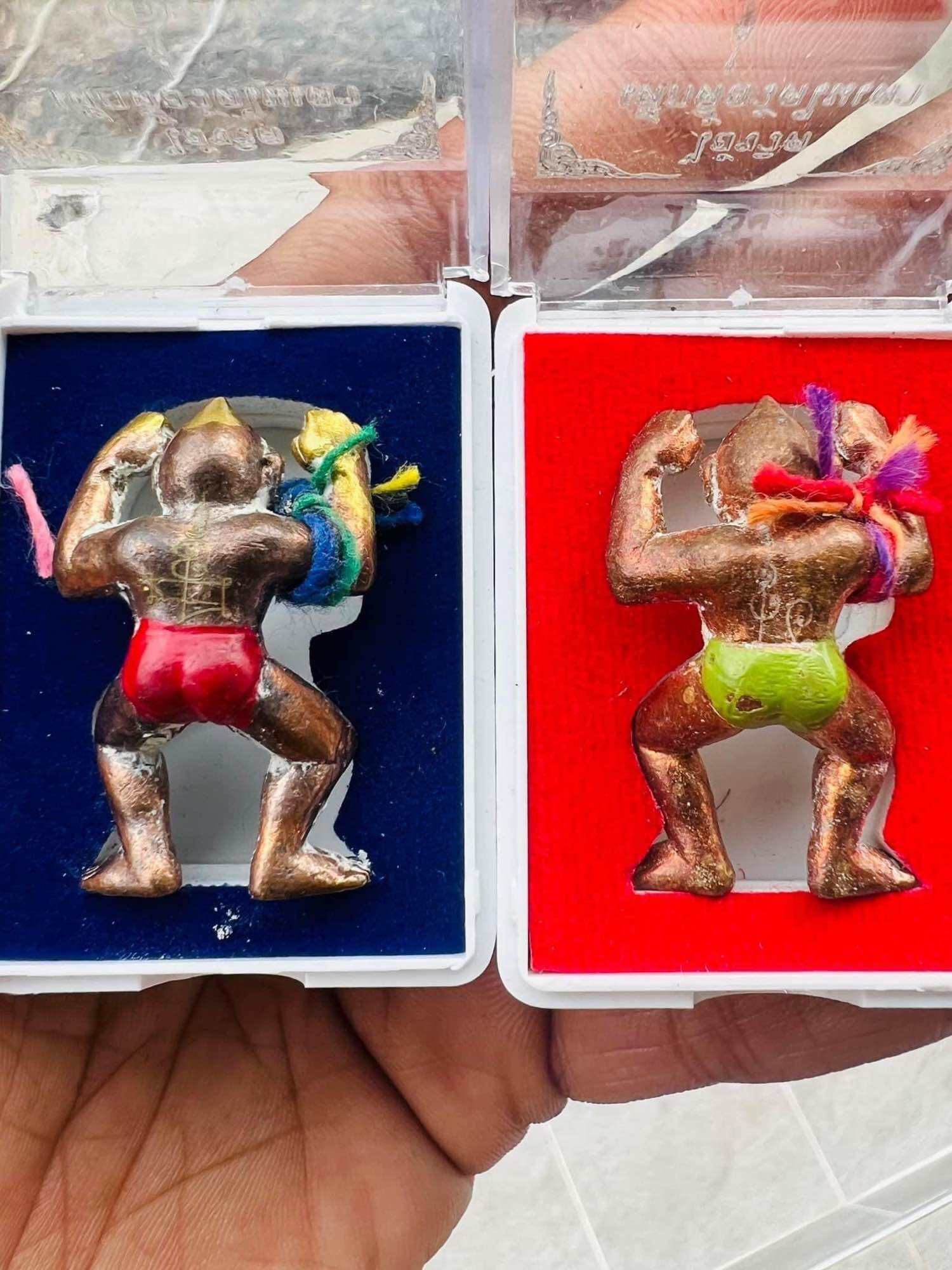 Rare Ai Kwid Guardian Spirit Figure - Wat Nai Tao, Trang for Naughty Child Protection