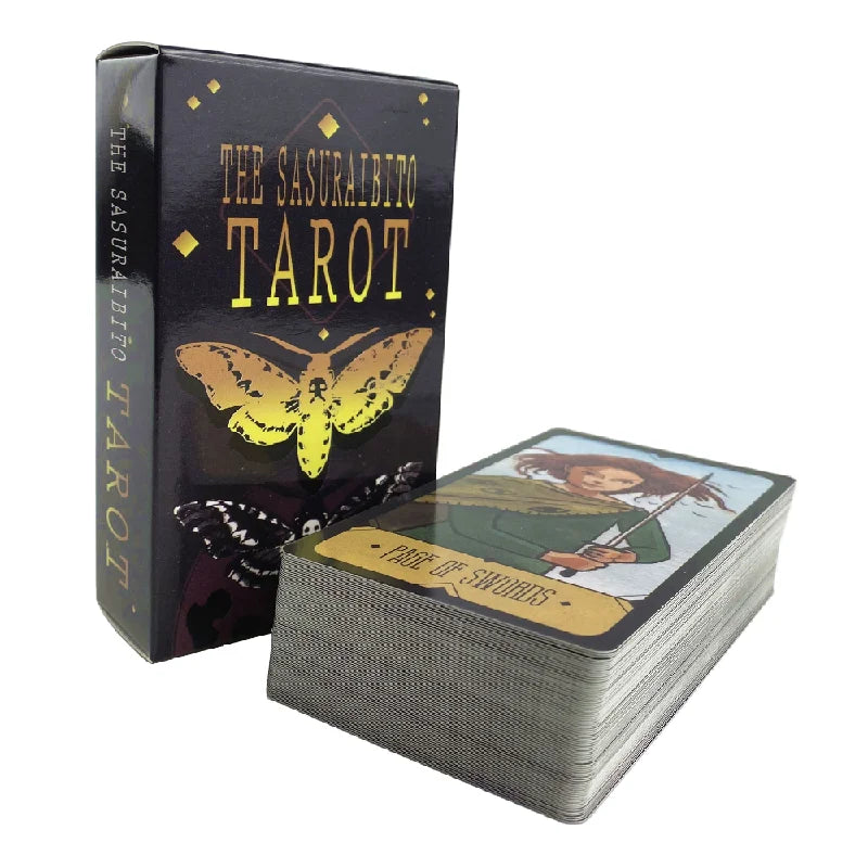 🎴 The Sasuraibito Tarot Cards Deck | English Version Board Game & Oracle Entertainment for Party Table Use