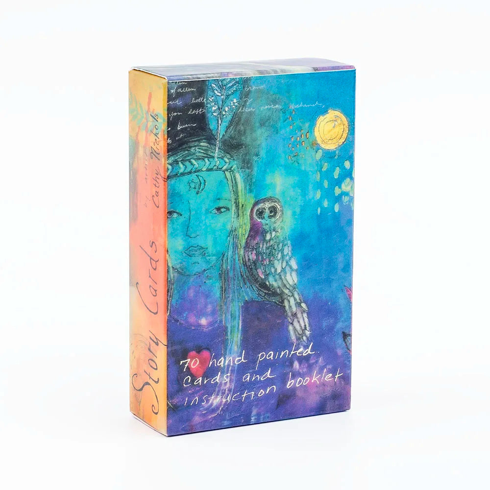 🌈 English Visions Tarot Deck – 78-Card Pocket-Sized Divination Deck for Intuitive Learning and Party Entertainment TK34K