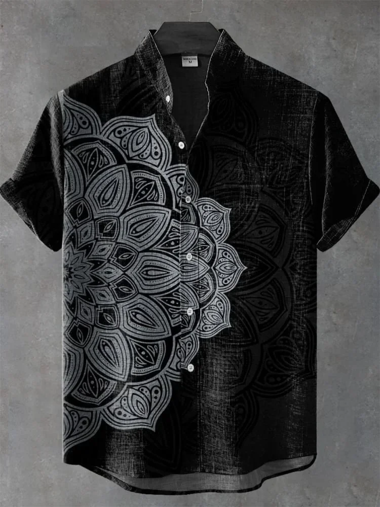 ✨ Urban Tropic 3D Graphic Hawaiian Shirt: Men’s Premium Short-Sleeve Camisa Hombre – Breathable High-Definition Print Casual Top (Summer Collection)