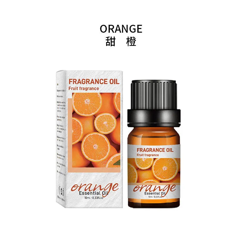 🚗 10ml Car Natural Plant Essential Oil – Water-Soluble Aromatic Refill for Auto Diffuser, Humidifier, and Air Freshener﻿ Orange