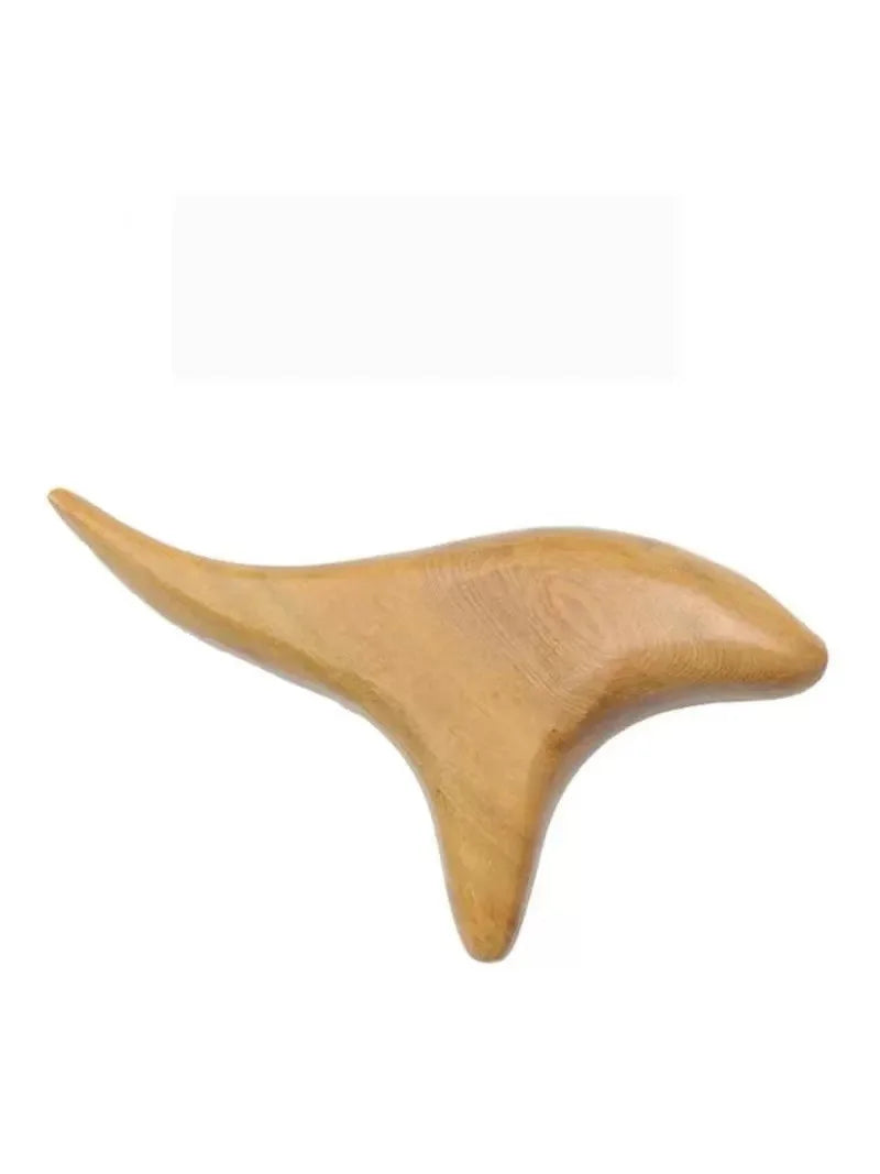 Wooden Triangle Trigger Point Massage Tool – Professional Lymphatic Drainage & Muscle Relief Wood Therapy Tool for Back, Neck, Legs, and Hands﻿ Wooden