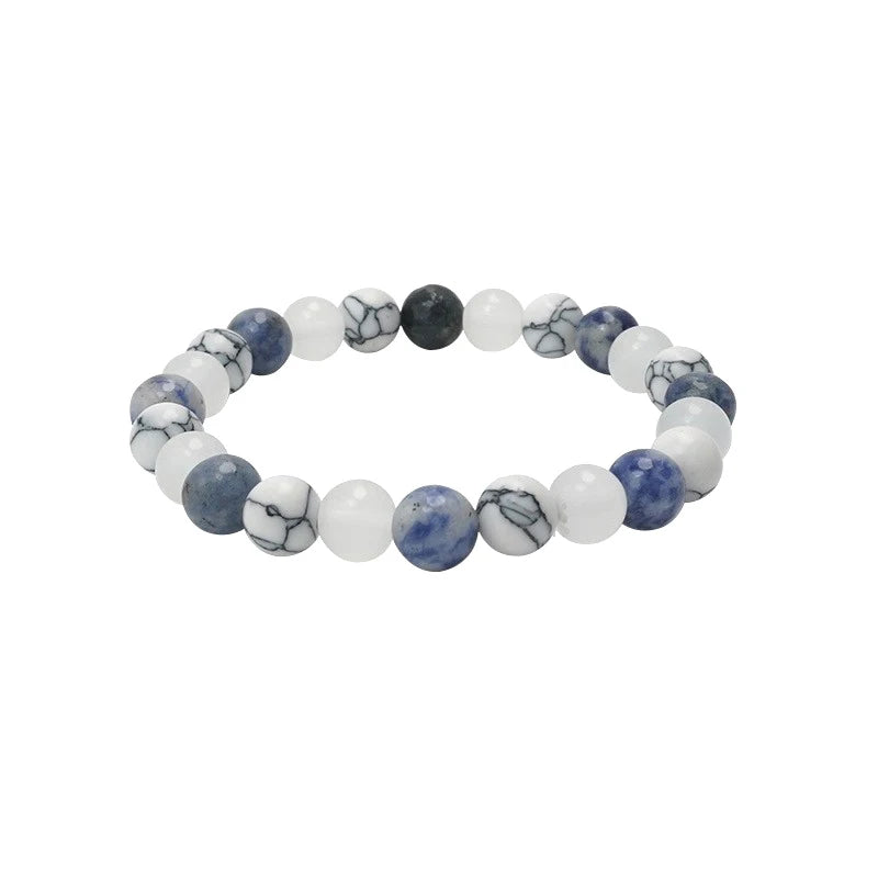 ✨ Simple Natural Stone Bracelet – Fashion Beaded Jewelry for Women and Men – Versatile and Exquisite Accessories & Gifts