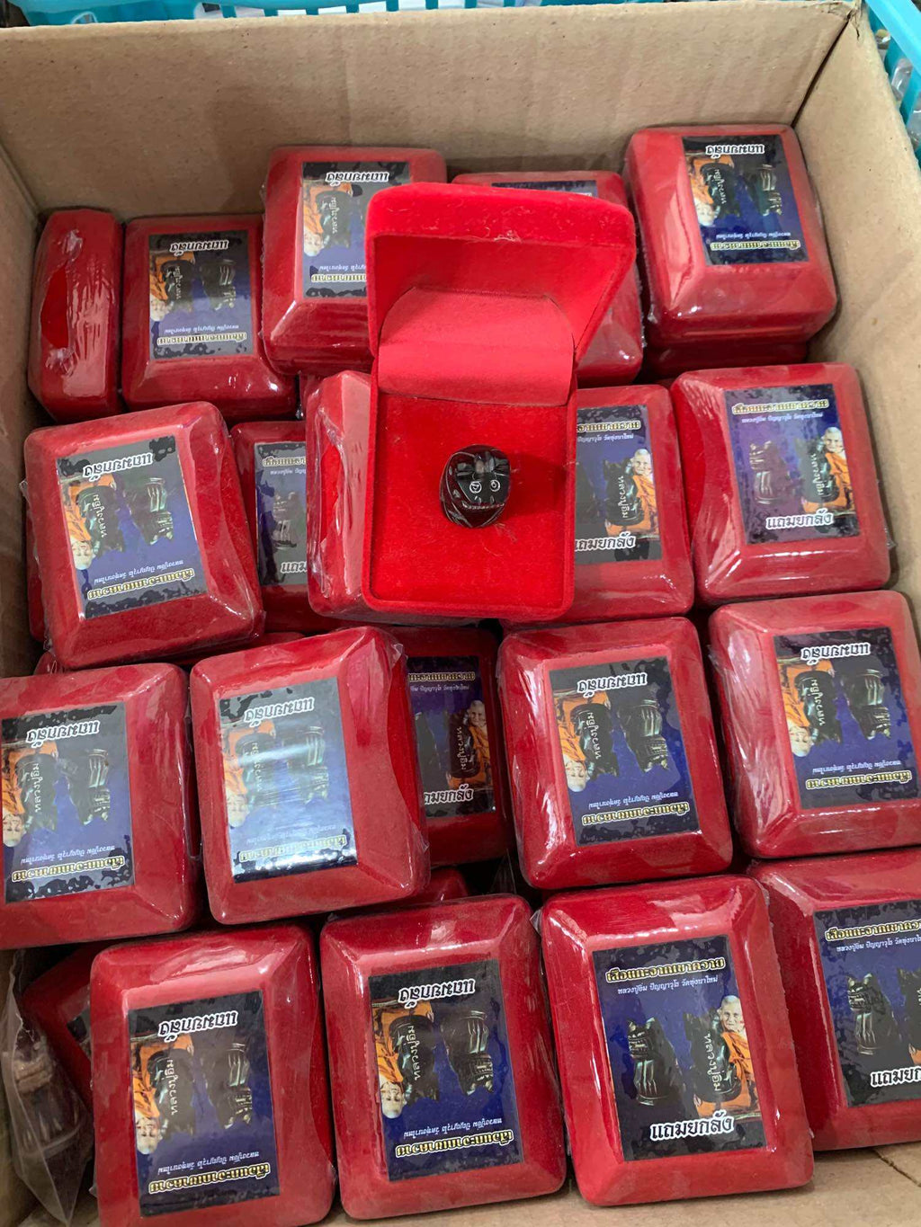 🐯 Sacred Buffalo Horn Tiger Amulet – Hand-Carved by Luang Pu Im Panyawutho, Wat Thung Na Mai