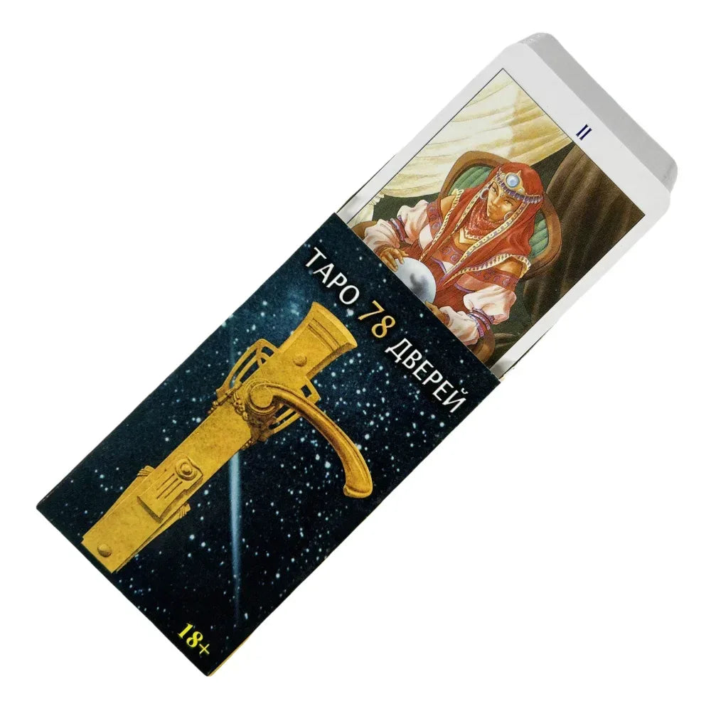 Russian TAPO Tarot Of The 78 Doors - Oracle Visions Deck for Divination, Board Games & Party Fun