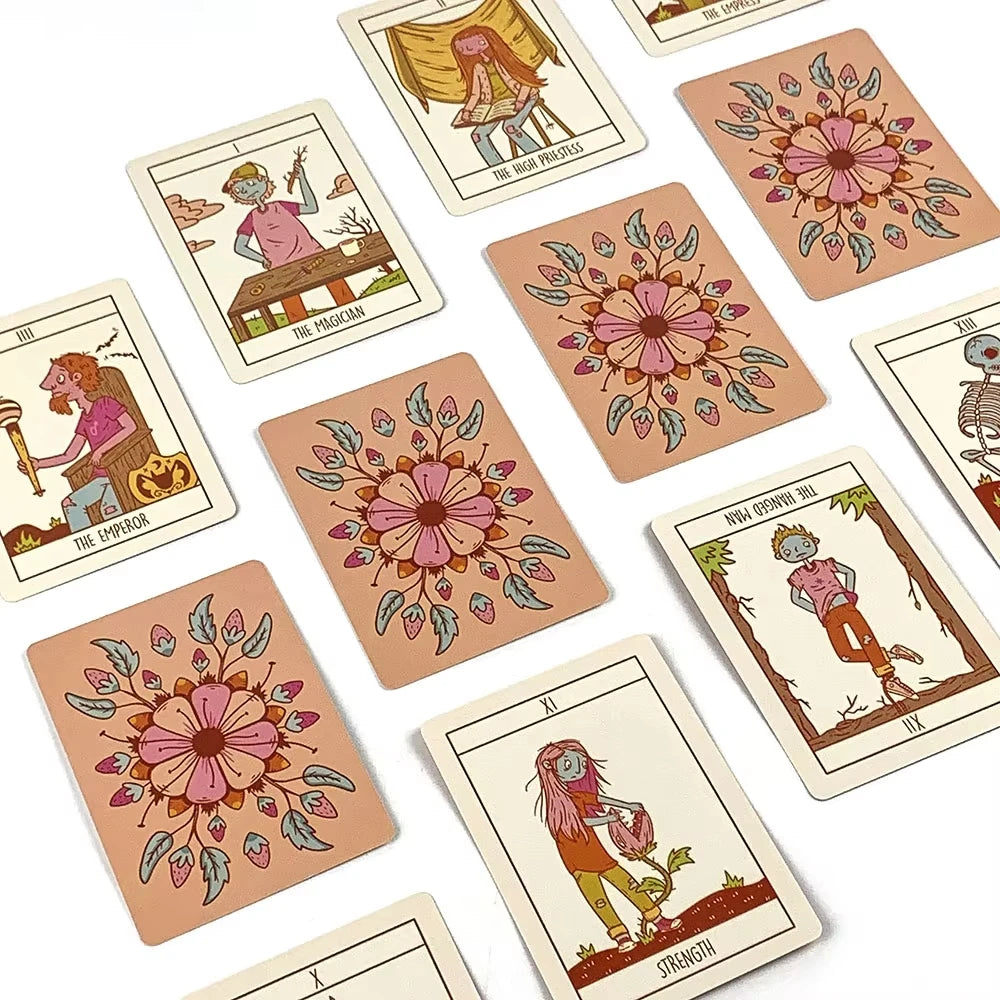 👶ARI Baby Tarot | 78 Pcs Joyful Whimsical Cute Baby Cartoon Cards | Magical & Intuitive 10.3x6cm Tarot Deck