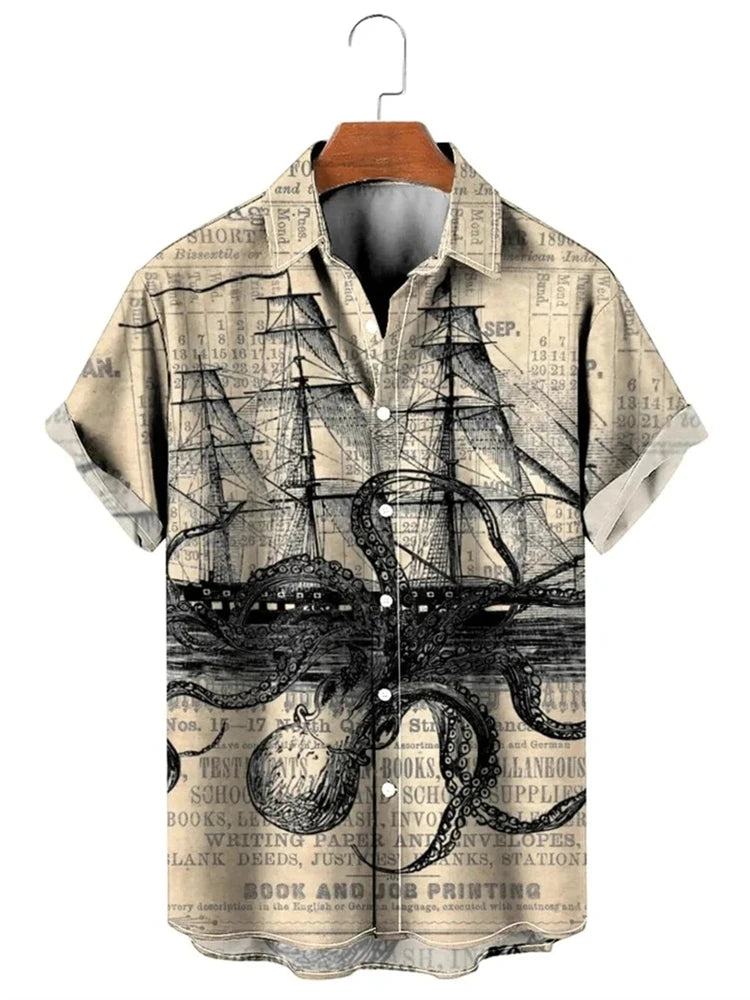 🏝️ The Island-Luxe 3D Masterpiece: Premium Men’s Hawaiian Shirt (S-6XL) – High-Definition 3D Digital Print, Ultra-Breathable Performance Fabric, and Sophisticated Plus-Size Casual Silhouette rfv1543