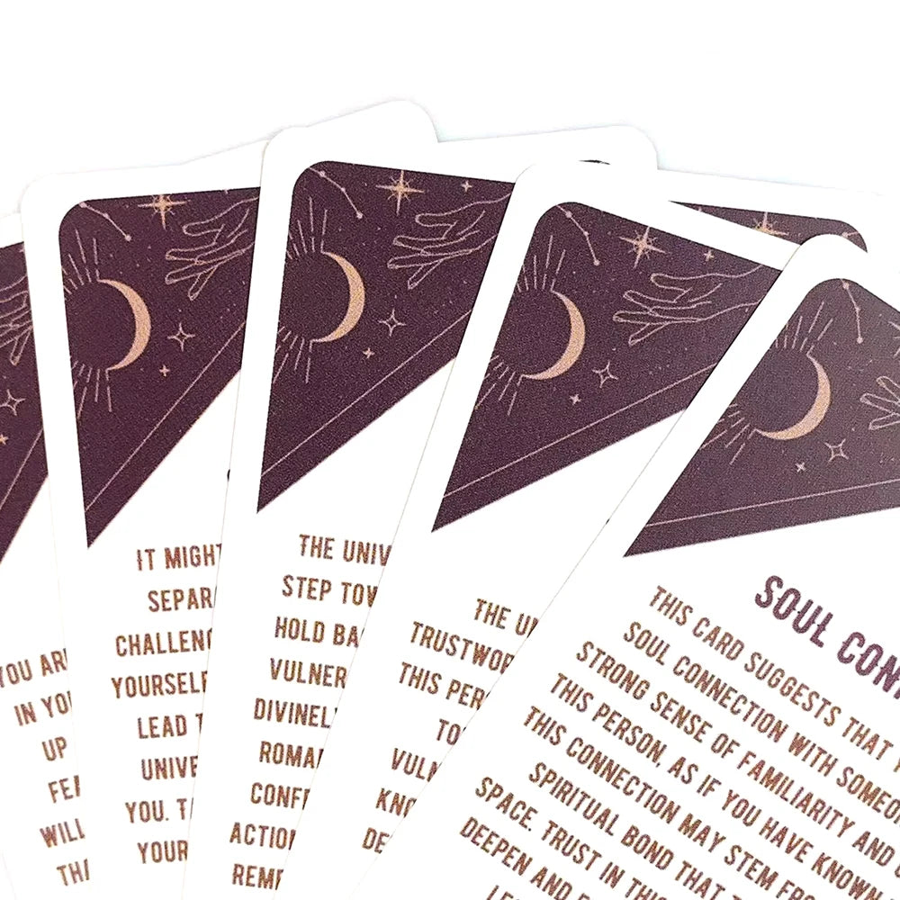 Cosmic Connections Oracle – 54-Card Deck for Fate Divination, Meditation & Party Games