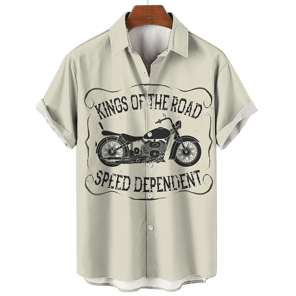 🏍️ The 1971 Moto-Legend Edition: Premium Men’s Vintage Motorcycle Graphic Shirt – High-Definition 3D Heritage Biker Print, Breathable Summer Performance Fabric, and Sophisticated Urban-Retro Short-Sleeve Tee (S-5XL)