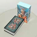 🖋️ Tattooed Tarot Deck – 78 Multilingual Cards with Vintage Tattoo Art | 10.3 x 6 cm