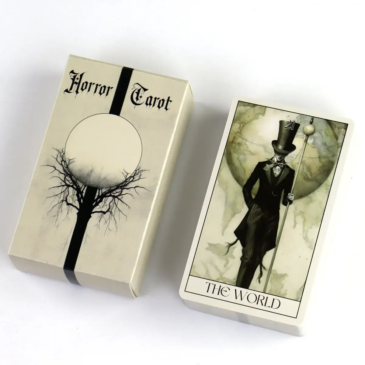 🃏78 Pcs Mysterious and Terrifying Tarot Cards | Divination & Spiritual Insight | Perfect for Beginners