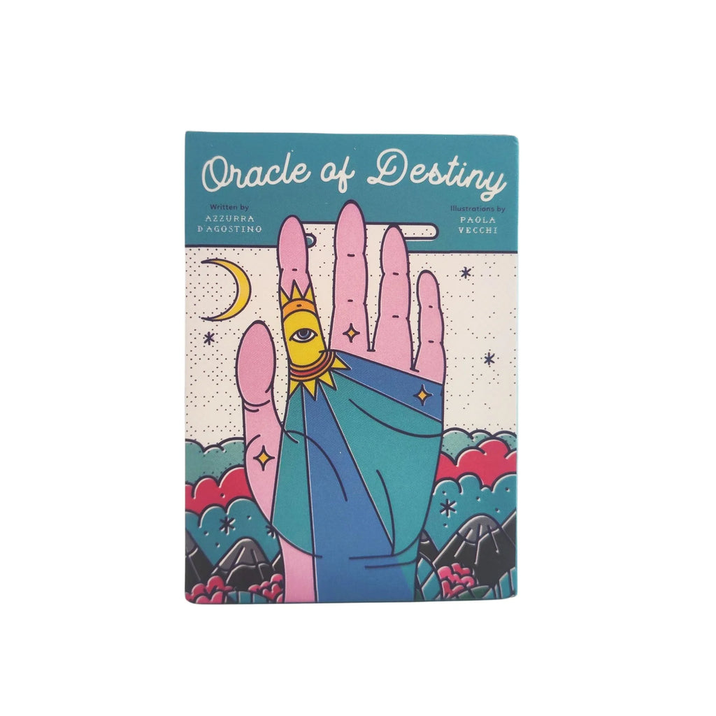 Oracle of Destiny – 50-Card English Vision Edition Tarot Divination Deck for Board Games and Party Entertainment