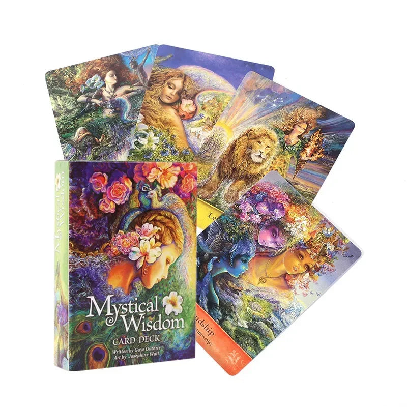 🔄 Circle of Life Tarot Deck – 78 Round Tarot Cards (12 cm) with PDF Guidebook | Connect with Life’s Cycles & Spiritual Wisdom