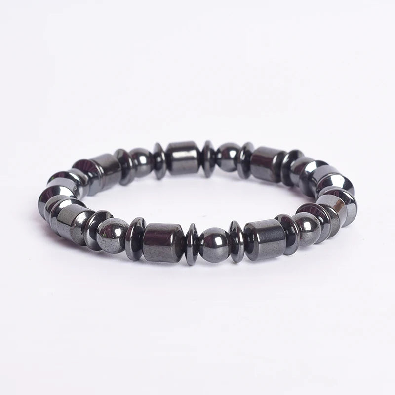 ✨ Bohemian Therapeutic Magnetic Hematite Bracelet – Homme Body Slimming & Weight Loss Health Care Jewelry – Couple Bangle Gift for Women 10