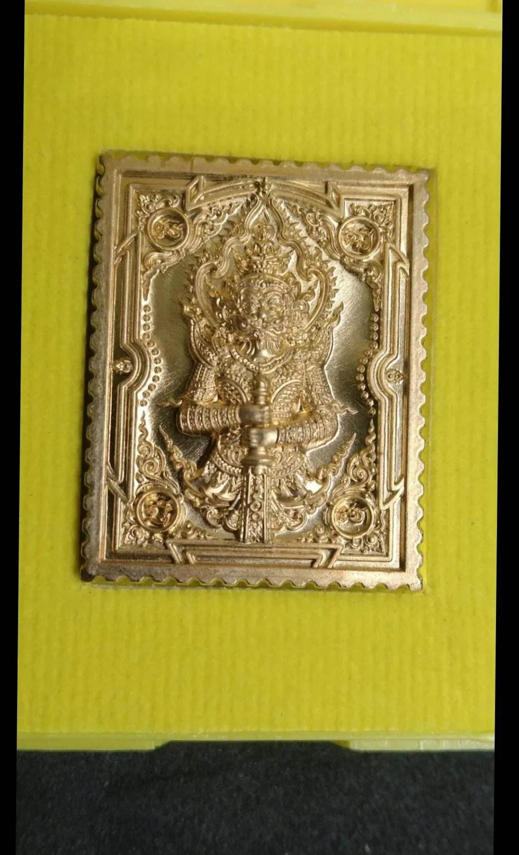 Taowessuwan Wealth Awakener Amulet - Limited First Stamp-Shaped Northern Edition (288 Pieces)