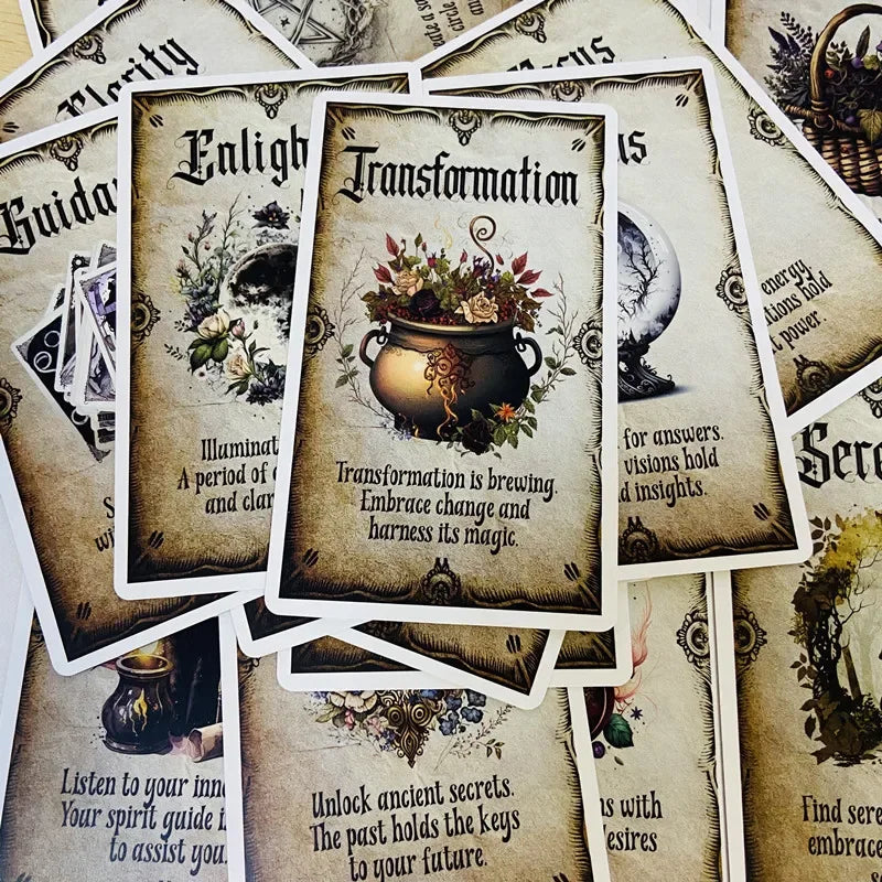 The Witch – Represents intuition, magic, and inner power; encourages trusting your instincts.