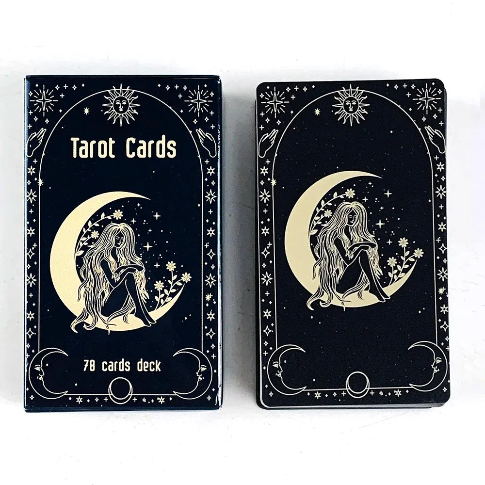 New Pocket-Sized Tarot Deck with 78 Cards – Ideal for Beginners, Portable and Easy to Learn for Intuitive Readings