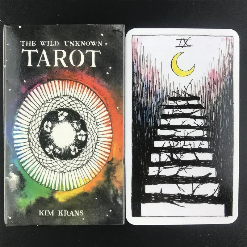 🃏 The Wild Unknown Tarot Deck – Mysterious and Artistic Tarot Cards for Adults & Kids | Board Game & Poker Set | Free Shipping