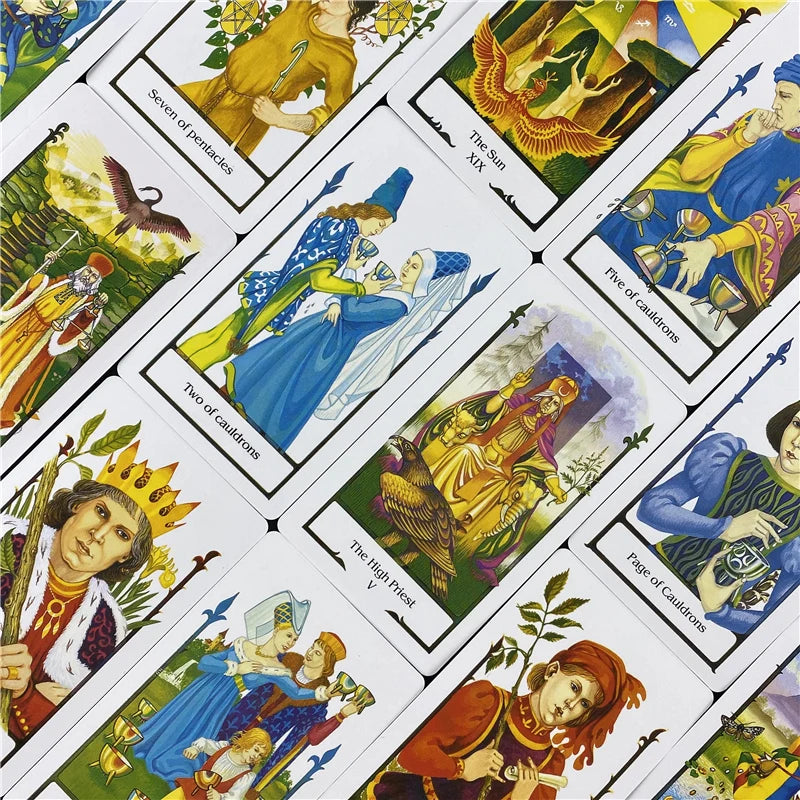 🌿Tarot of the Old Path Cards | Prophecy & Divination Deck | Family Party Board Game | Beginner-Friendly Fortune Telling