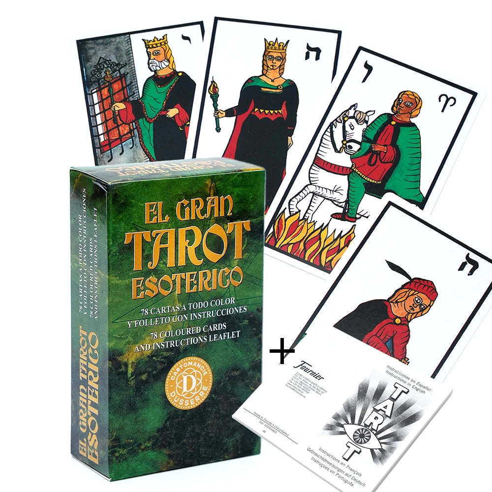 🔮 French Oracle Cards – Universe Messages Tarot Cards & Cosmic Wisdom Oracle Deck, 54 Cards, 12 × 7 cm