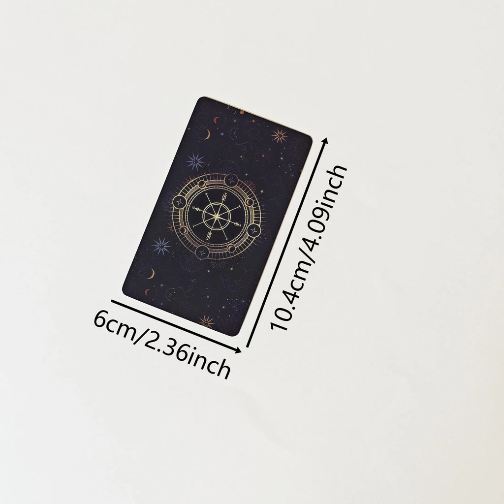 🔥Beginner Tarot Deck with Keywords & Meanings | Antiqued 78-Card Set Including Reversed Cards Guide