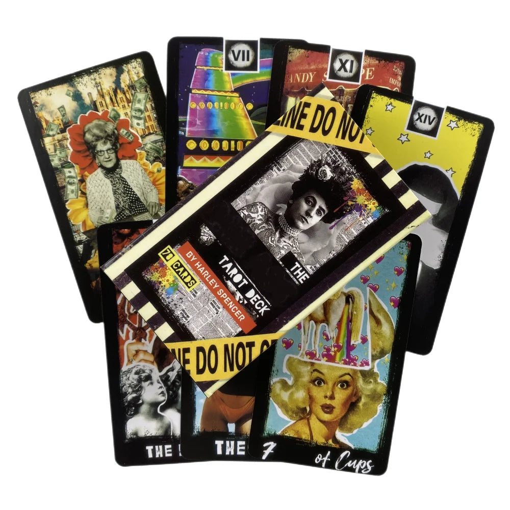 🎲 Star Spinner Tarot – Complete 78-Card Deck Featuring Inclusive, Diverse Artwork for Fun and Insightful Tarot Play TT300