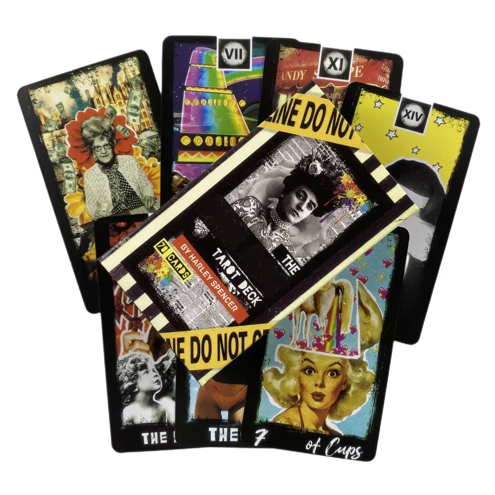 🎲 Star Spinner Tarot – Complete 78-Card Deck Featuring Inclusive, Diverse Artwork for Fun and Insightful Tarot Play TT300