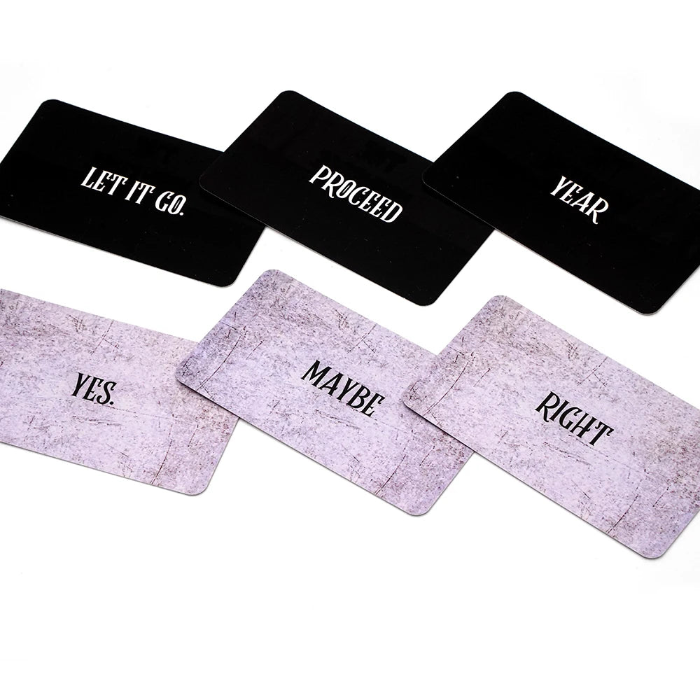 🌌The Universe Answers Tarot Deck – 44-Card Keywords Oracle Deck for Divine Guidance, Family Fun & Board Game Entertainment