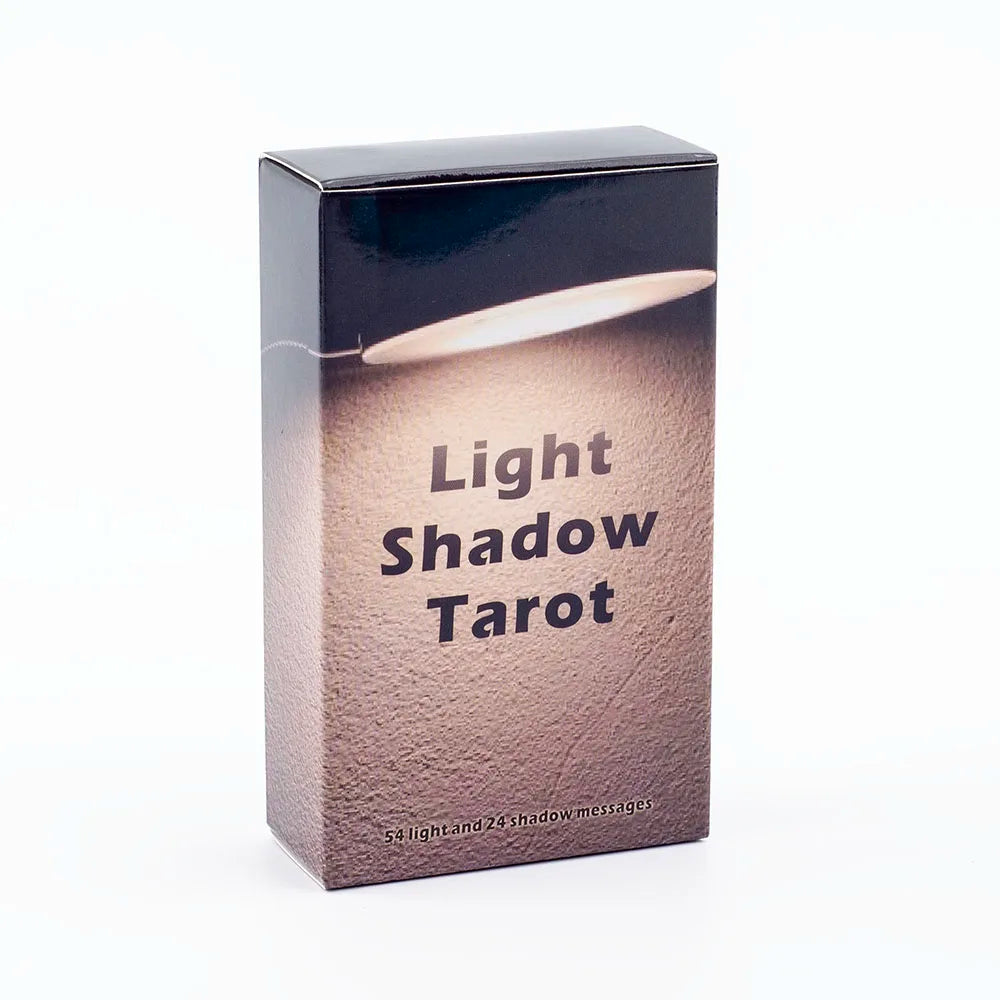 🌈 English Visions Tarot Deck – 78-Card Pocket-Sized Divination Deck for Intuitive Learning and Party Entertainment TK31K